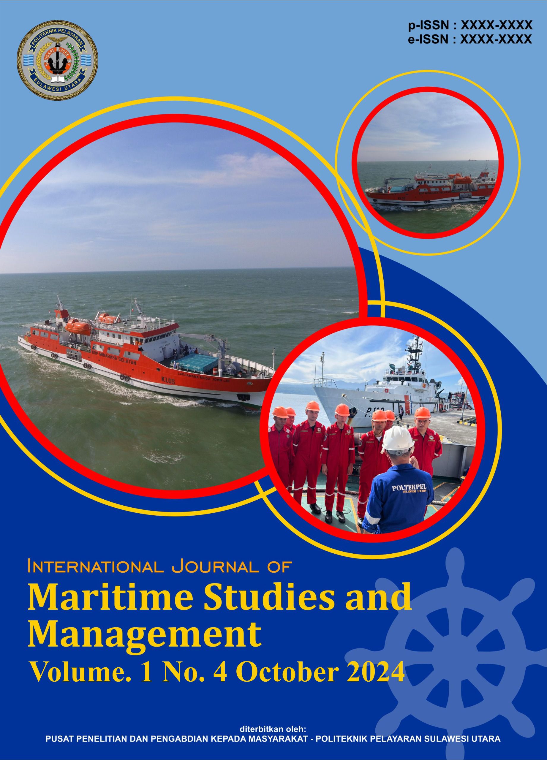 					View Vol. 1 No. 4 (2024): October: International Journal of Maritime Studies and Management
				